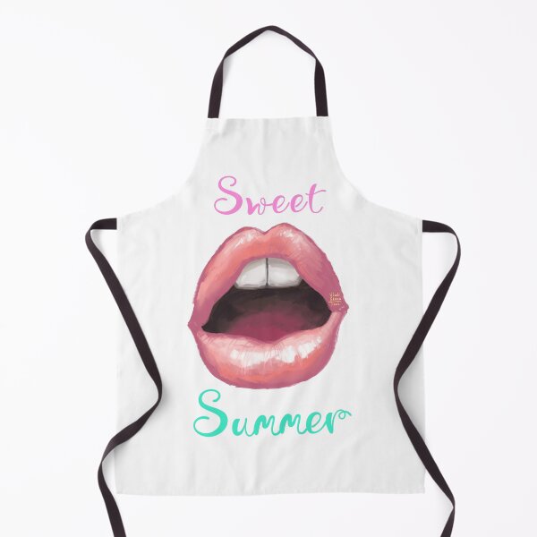Item preview, Beautiful fashion lips. Sweet lovely sexy cute summer kiss. designed and sold by RukkiZukkiArt.