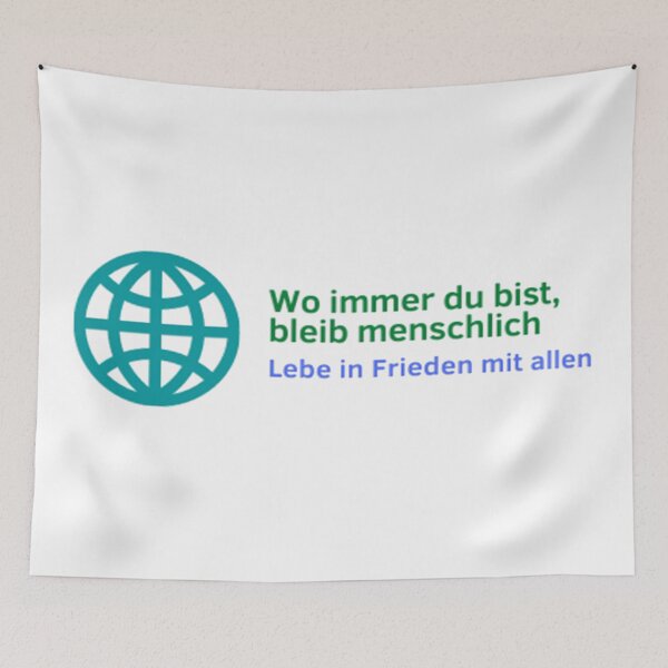 Item preview, Wherever you are, stay human, live in peace with everyone designed and sold by Tarsalla.