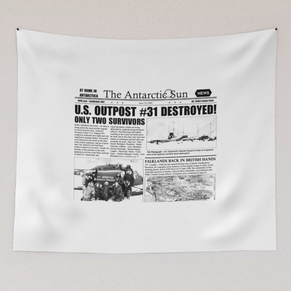 Item preview, The Thing Headlines designed and sold by CecilleBlackman.