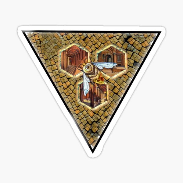 Item preview, Bee on the Bologna's porticoes designed and sold by Cyberomiz.