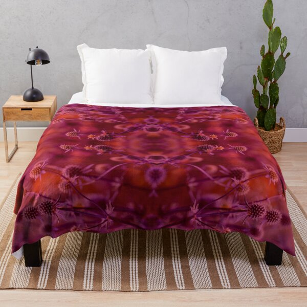 Item preview, Flower magic in red and purple # 2 designed and sold by Psilographics.