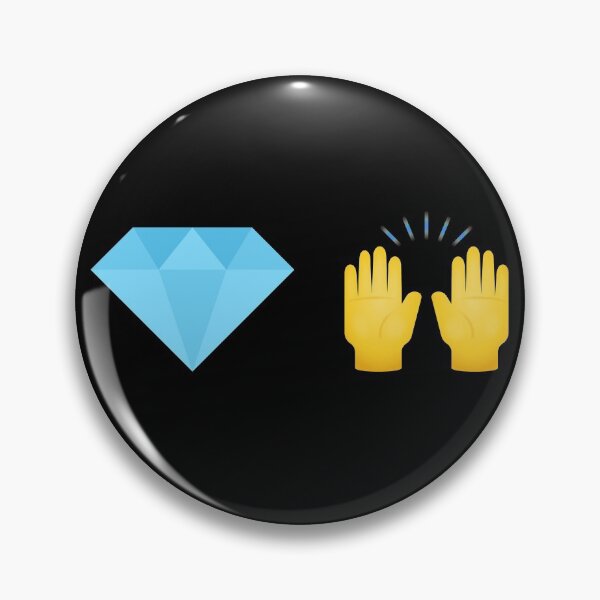 Item preview, Cryptocurrencies Diamond Hands Meme Emoji Crypto Hodl designed and sold by NomYen ..