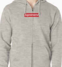 Supreme Meme = Suprememe Zipped Hoodie