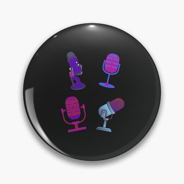 Item preview, Hand drawn microphone designed and sold by ArTips.