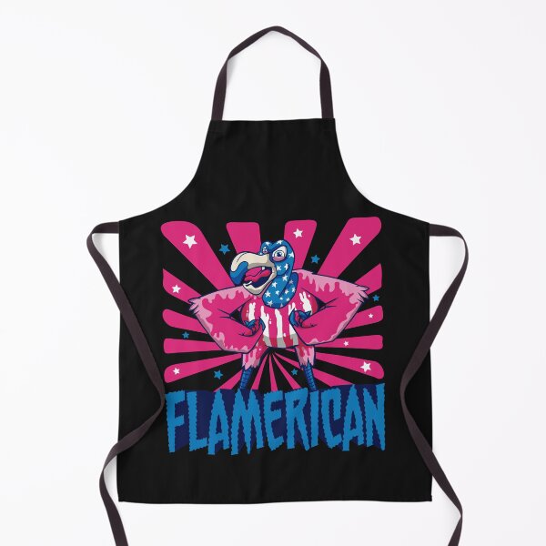 Item preview, Flamerican flamingo Independence Day, Flamingos American Patriots designed and sold by T. MINISTRY.