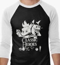 Classic Heroes Men's Baseball ¾ T-Shirt