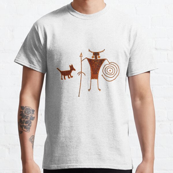 Hieroglyph Mans Best Friend Classic T-Shirt