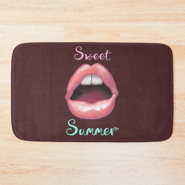 Item preview, Beautiful fashion lips. Sweet lovely sexy cute summer kiss. designed and sold by RukkiZukkiArt.