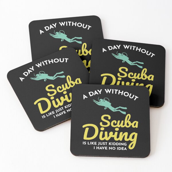 Item preview, Scuba Diving Diver Dive Swimming Swimmers Funny Sayings designed and sold by CuteDesigns1.