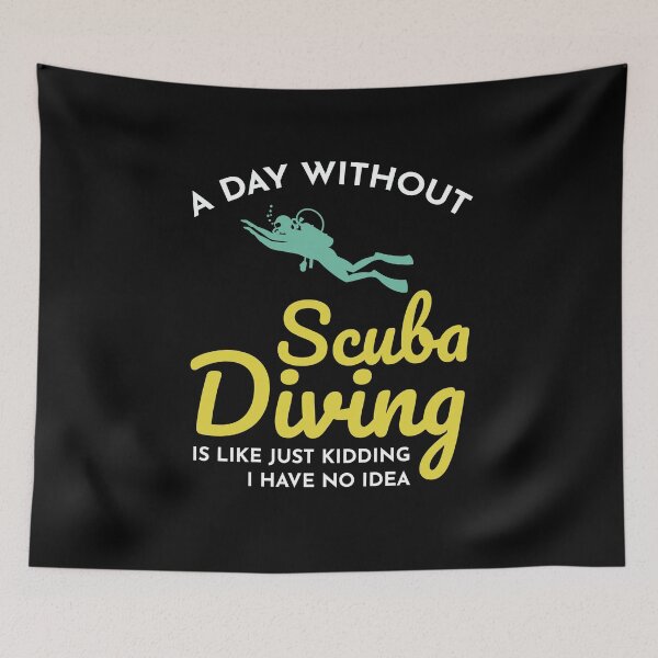 Item preview, Scuba Diving Diver Dive Swimming Swimmers Funny Sayings designed and sold by CuteDesigns1.