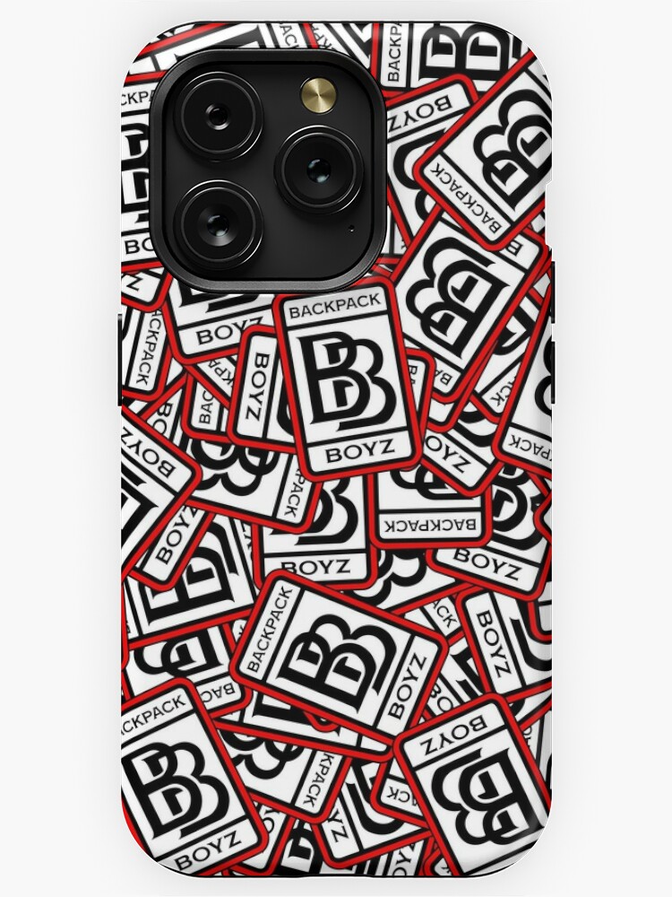 Backpackboyz stickerbomb iPhone Case