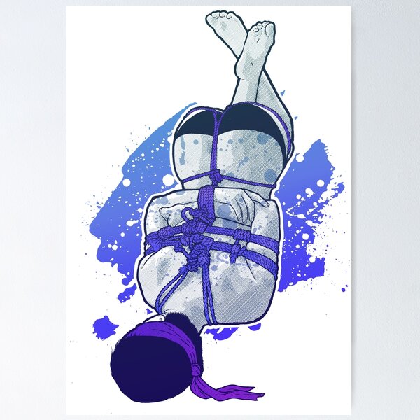 Shibari artwork - Rope art  Poster for Sale by PraetorianX