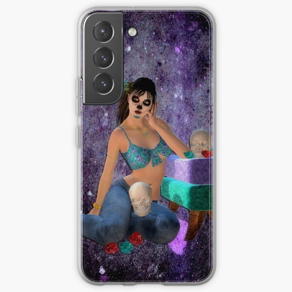 Sugar Skull Samsung Galaxy Soft Case