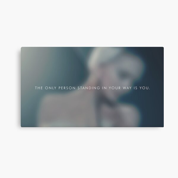 The only person Metal Print