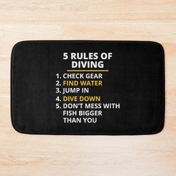 Item preview, Scuba Diving Diver Dive Swimming Swimmers Funny Sayings designed and sold by CuteDesigns1.