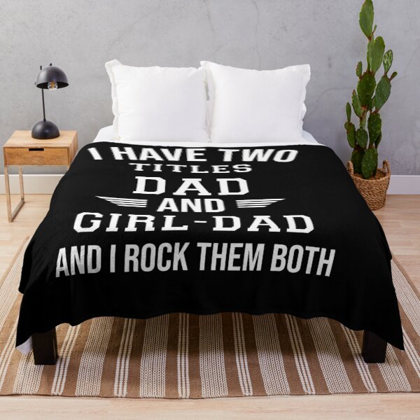 Item preview, I Have Two Titles Dad And Girls-daddy And I Rock Them Both designed and sold by Raminovitch.