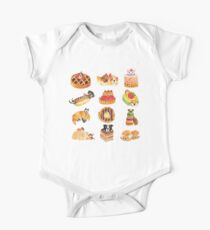 Puppy Pastries One Piece - Short Sleeve