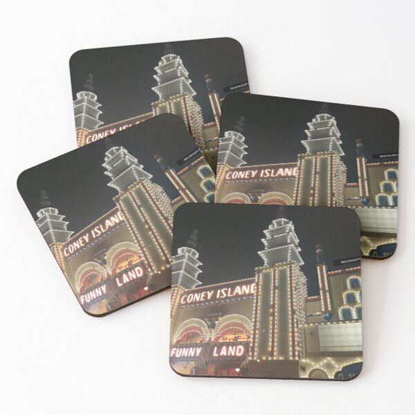 Item preview, Coney Island at Sydney's Luna Park - Night time  designed and sold by Mia  Muze.