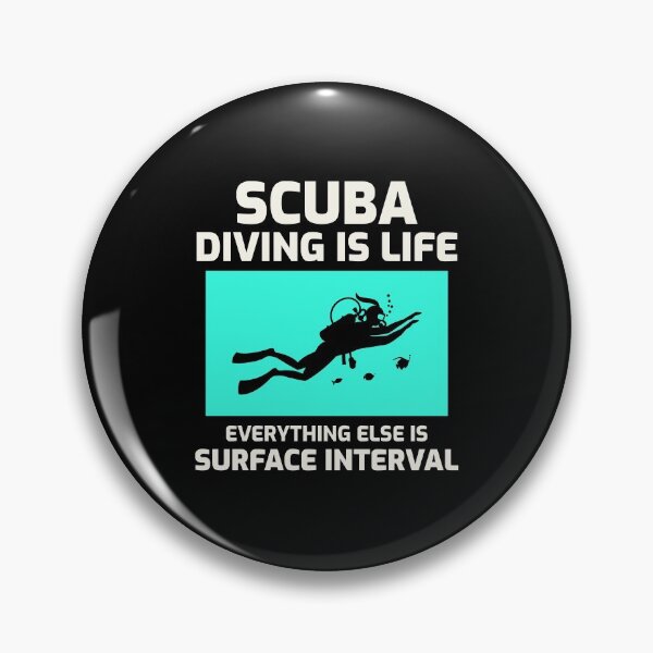 Item preview, Scuba Diving Diver Dive Swimming Swimmers Funny Sayings designed and sold by CuteDesigns1.