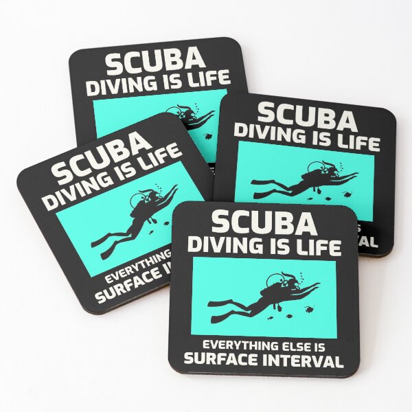 Item preview, Scuba Diving Diver Dive Swimming Swimmers Funny Sayings designed and sold by CuteDesigns1.