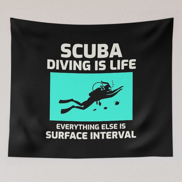 Item preview, Scuba Diving Diver Dive Swimming Swimmers Funny Sayings designed and sold by CuteDesigns1.