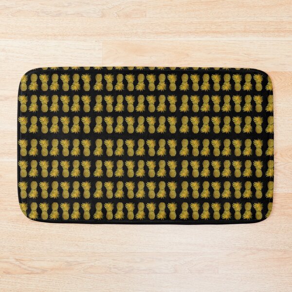 Item preview, golden pineapple pattern designed and sold by DisenyosDeMike.