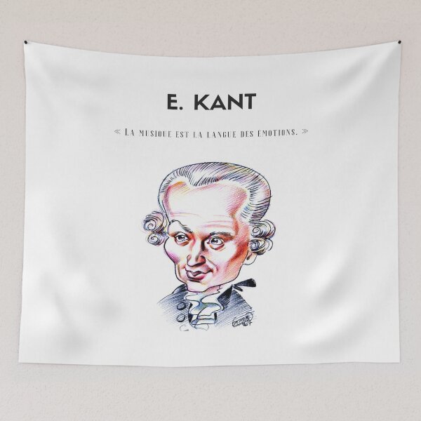Item preview, Quote from Kant | t-shirt - decoration - stationery designed and sold by Lapetiteredac.
