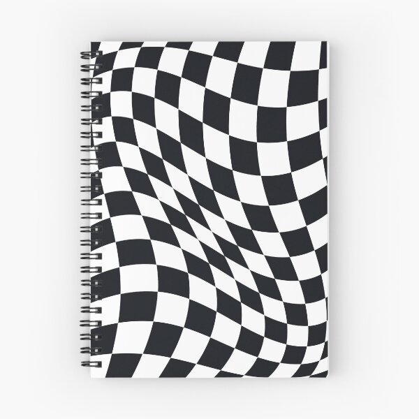 Item preview, Warped Check Black and White  designed and sold by JodiFeddon.