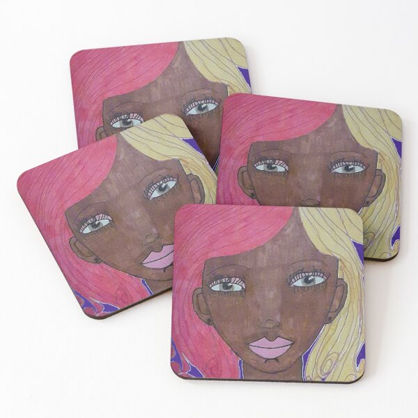 Item preview, Pretty girl with the colorful hair. designed and sold by janice56.
