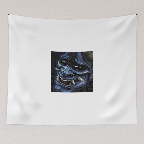 Item preview, portrait of a Japanese hannya mask designed and sold by Volonoff.
