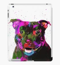 Staffordshire Bull Terrier Pop Art Portrait iPad Case/Skin