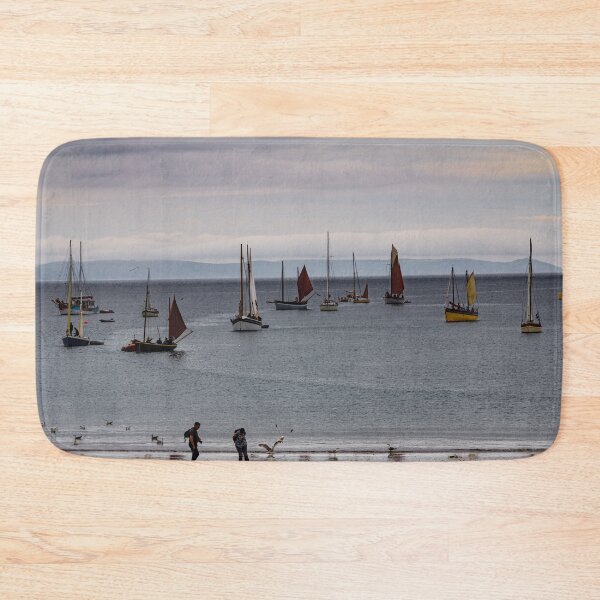 Item preview, Photographic print of boats waiting for the tide at looe Cornwall designed and sold by  Roscorla Photography.