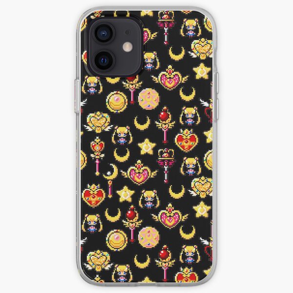 Sailor Moon - Black iPhone Soft Case