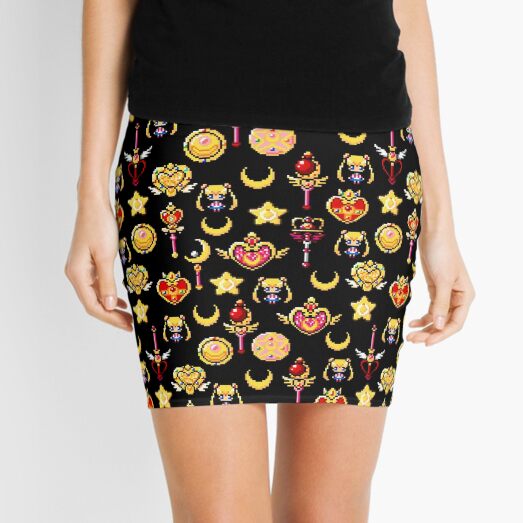 Sailor Moon - Black Mini Skirt