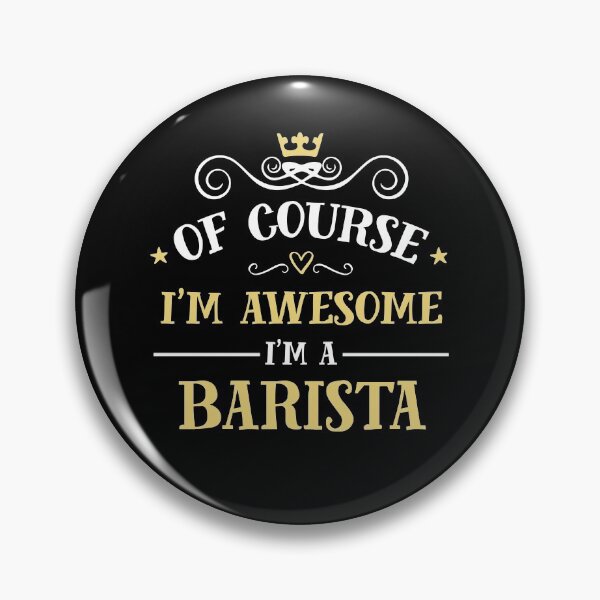 Item preview, Awesome Barista - Proud Barista designed and sold by TrendyWizard.