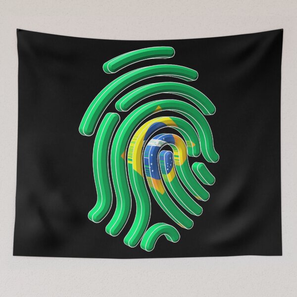 Item preview, Brazilian Flagprint (B) designed and sold by Boakes-Digital.