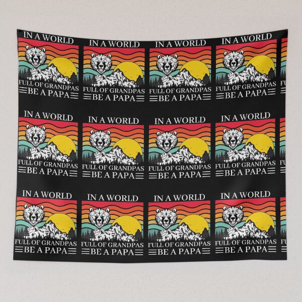 Item preview, In A World Full Of Grandpas Be A Papa  designed and sold by J AND J  PRINTS.