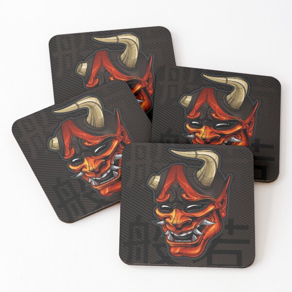 Item preview, portrait of a Japanese hannya mask designed and sold by Volonoff.