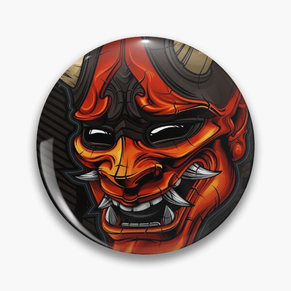Item preview, portrait of a Japanese hannya mask designed and sold by Volonoff.