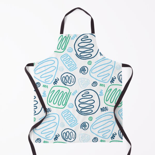 Item preview, Blue Green One Line Shapes designed and sold by OneLook.
