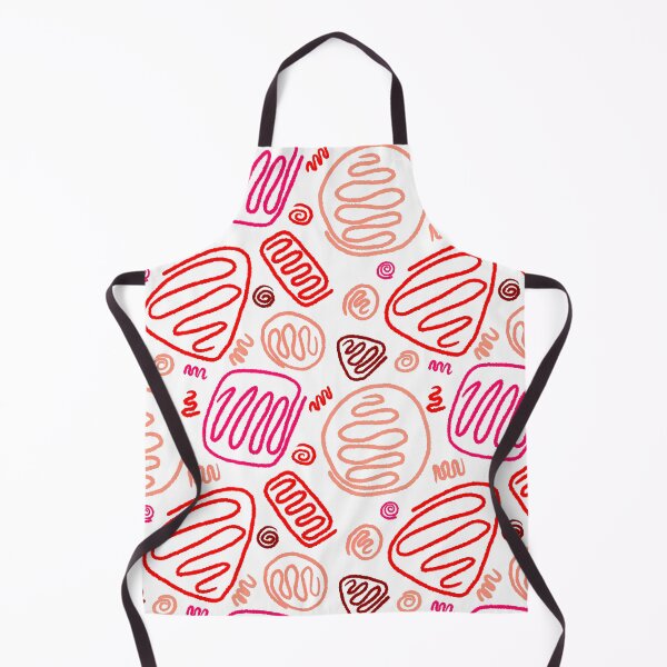 Item preview, Red Pink One Line Shapes designed and sold by OneLook.
