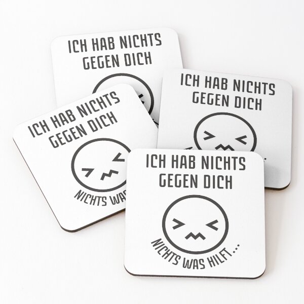 Artikelvorschau, Ich hab nichts gegen dich lustig Spruch Statement entworfen und verkauft von DerEmmat.