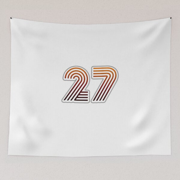 Item preview, Vintage Orange Number 27 designed and sold by vintage-orange.