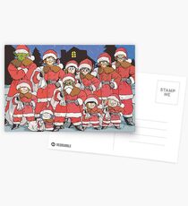 Merry Christmas from the gang Postcards
