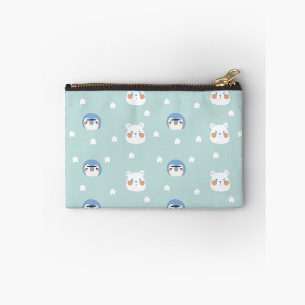 Item preview, Polar Bears and Penguins- Cute Cartoon Digital Illustration Animal Pattern designed and sold by TheRainbowRoom.