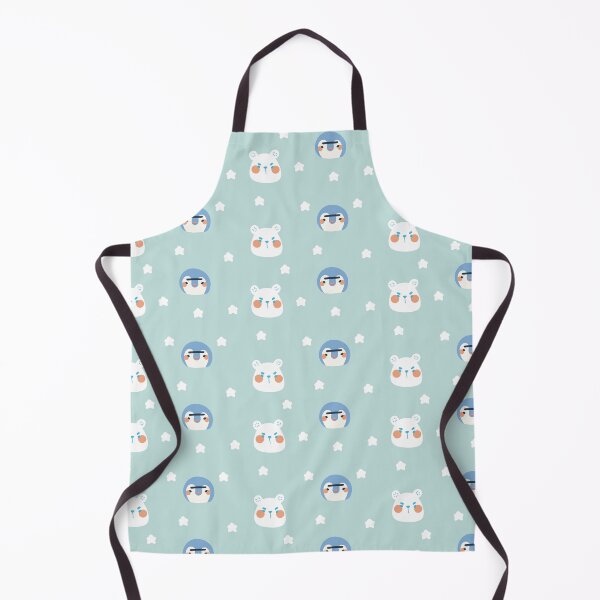 Item preview, Polar Bears and Penguins- Cute Cartoon Digital Illustration Animal Pattern designed and sold by TheRainbowRoom.