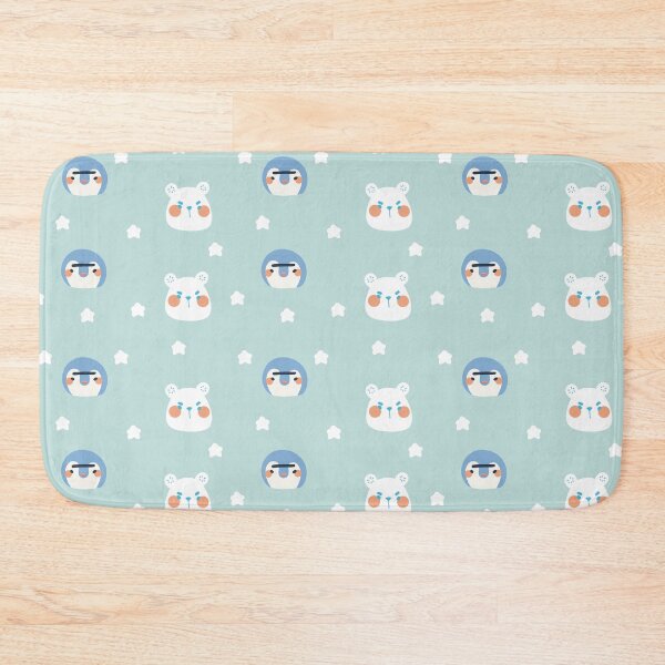 Item preview, Polar Bears and Penguins- Cute Cartoon Digital Illustration Animal Pattern designed and sold by TheRainbowRoom.
