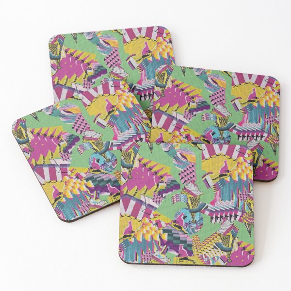 Item preview, Yellow Cat And Ice Cream Summer Pattern designed and sold by Kacixart.