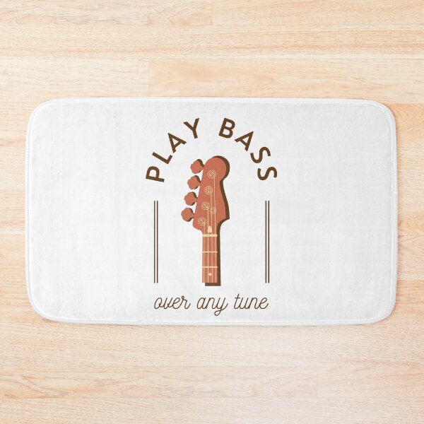 Item preview, Play Bass Over Any Tune Bass Guitar Headstock designed and sold by nightsworthy.