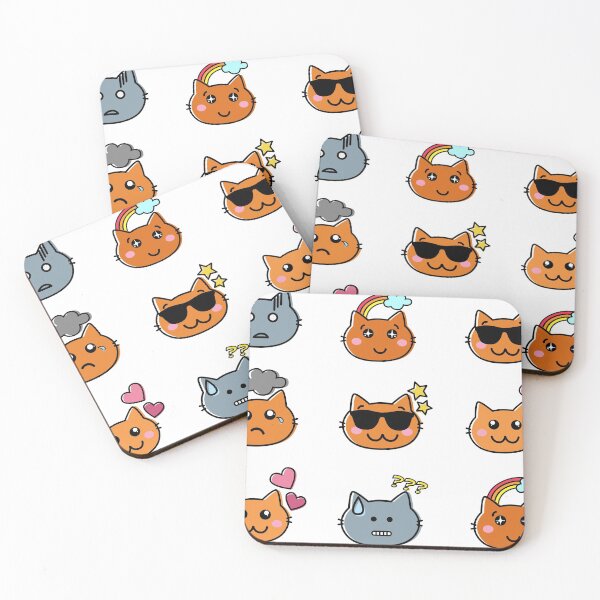 Item preview, cat face pack designed and sold by Slaystyle.
